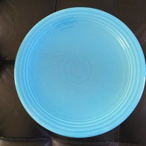 Vintage Fiesta 13" Chop Plate - Turquoise